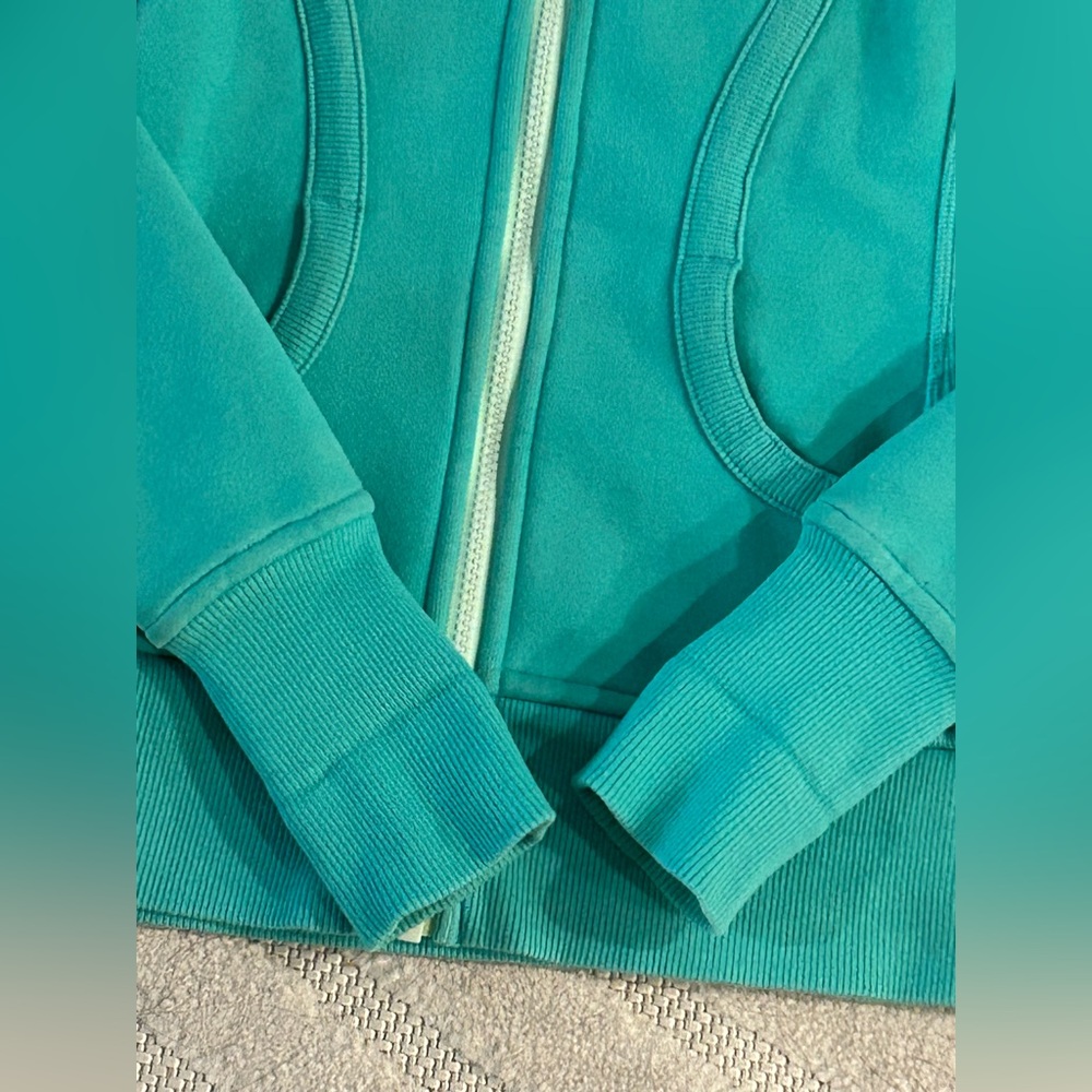 Lululemon Scuba Hoodie II in Bali Breeze/Fresh Teal - Size 2 - Picture 12 of 15